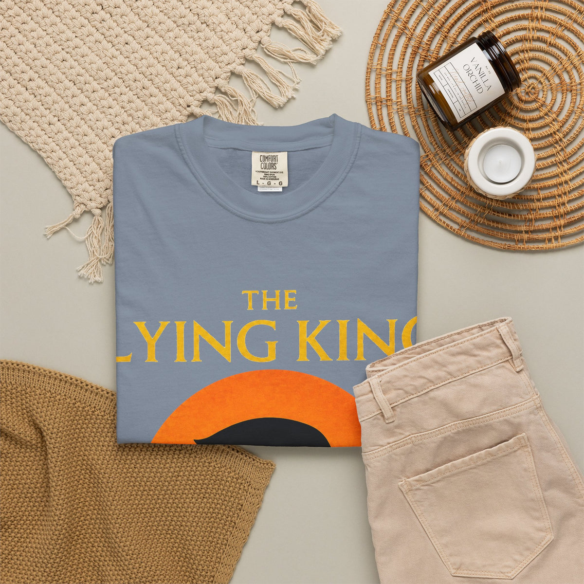 The Lying King Political Satire Comfort Colors T-Shirt