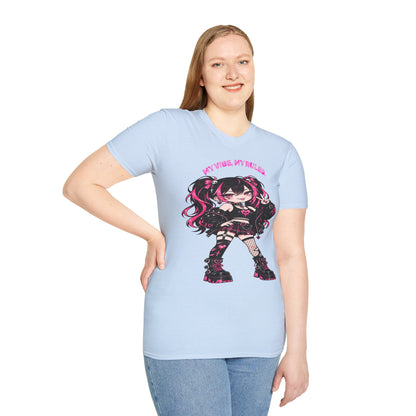 My Vibe, My Rules Anime Chibi Graphic Tee