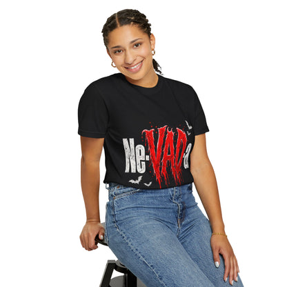 Nevada Horror Drip Halloween Comfort Colors T-Shirt