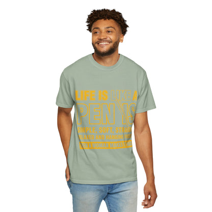 Life Is Like a Penis Adult Humor Comfort Colors T-Shirt