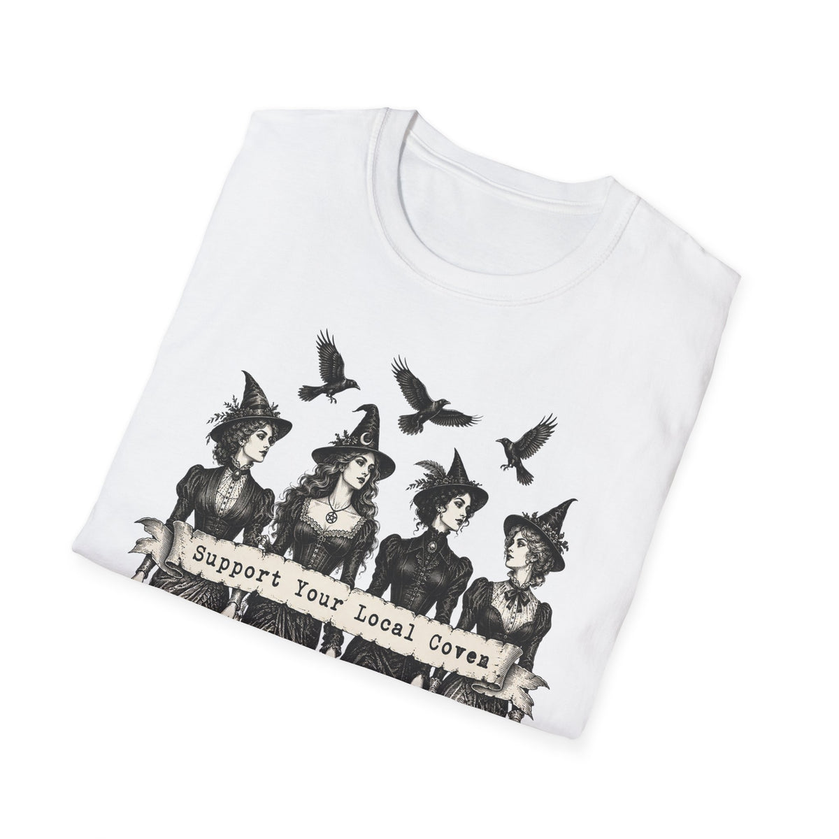 Support Your Local Coven Feminist Witch T-Shirt