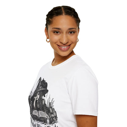 Wicked Wise & Tired Funny Exhausted Witch Mom T-Shirt