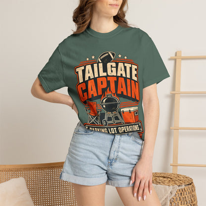 Tailgate Captain Football Game Day Comfort Colors T-Shirt