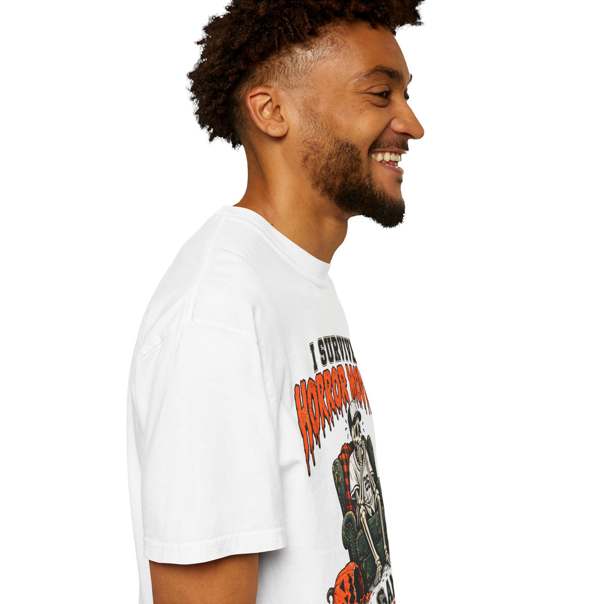 Horror Movies Game 7 Baseball Comfort Colors T-Shirt