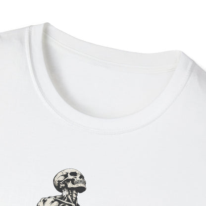 The Leaves Fall The Iron Remains Shirt – Skeleton Deadlift Gym Fall Tee
