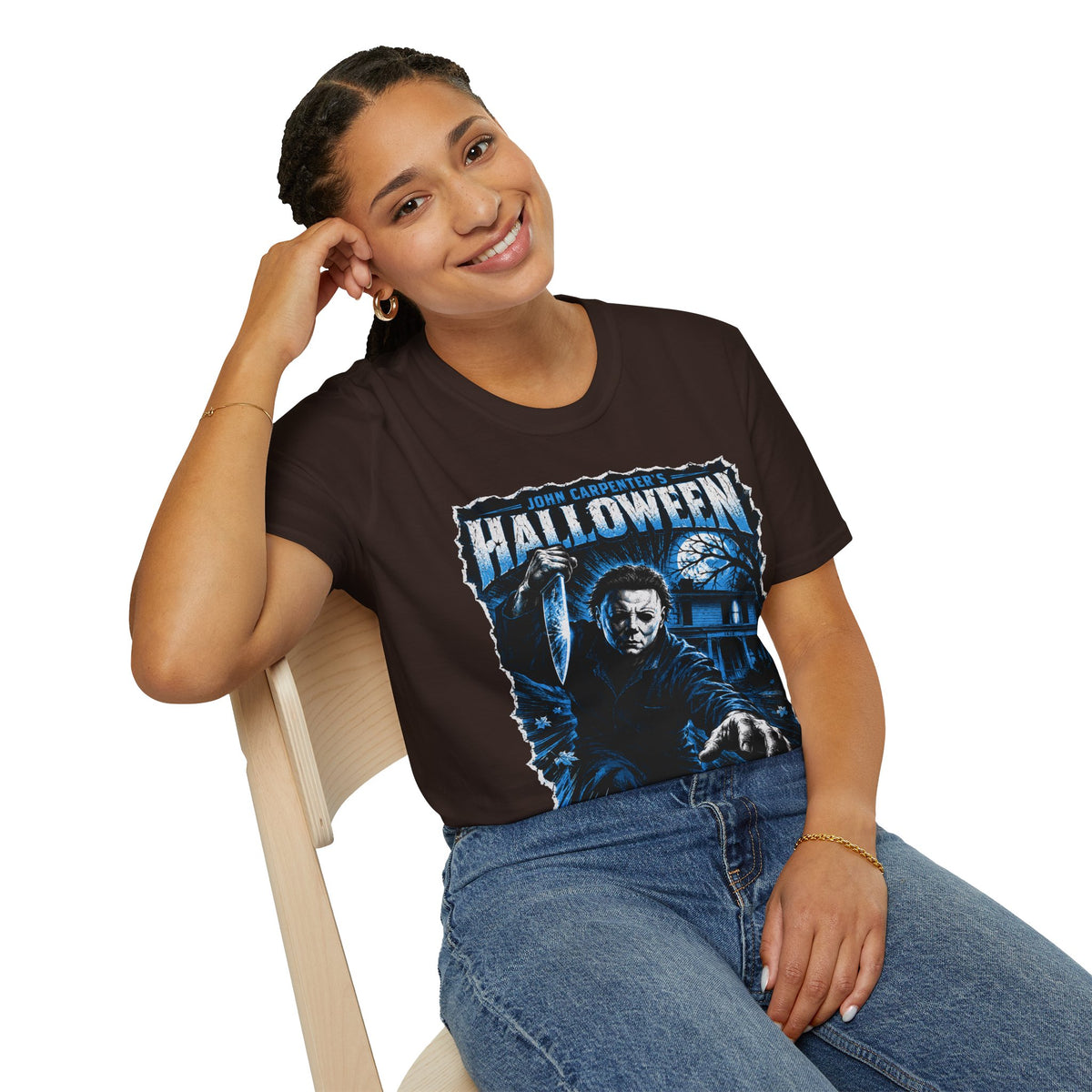John Carpenter's Halloween Comic Book Style Shirt