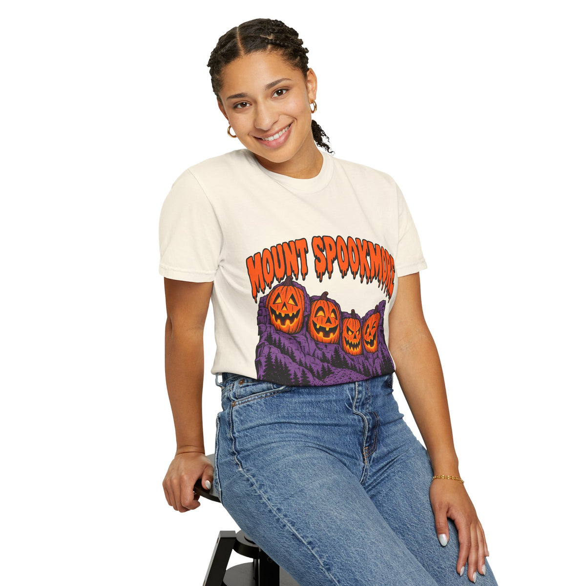 Mount Spookmore Halloween Comfort Colors T-Shirt