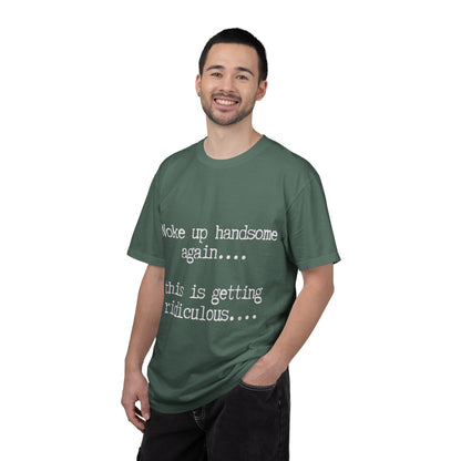 Woke Up Handsome Again Funny Comfort Colors T-Shirt