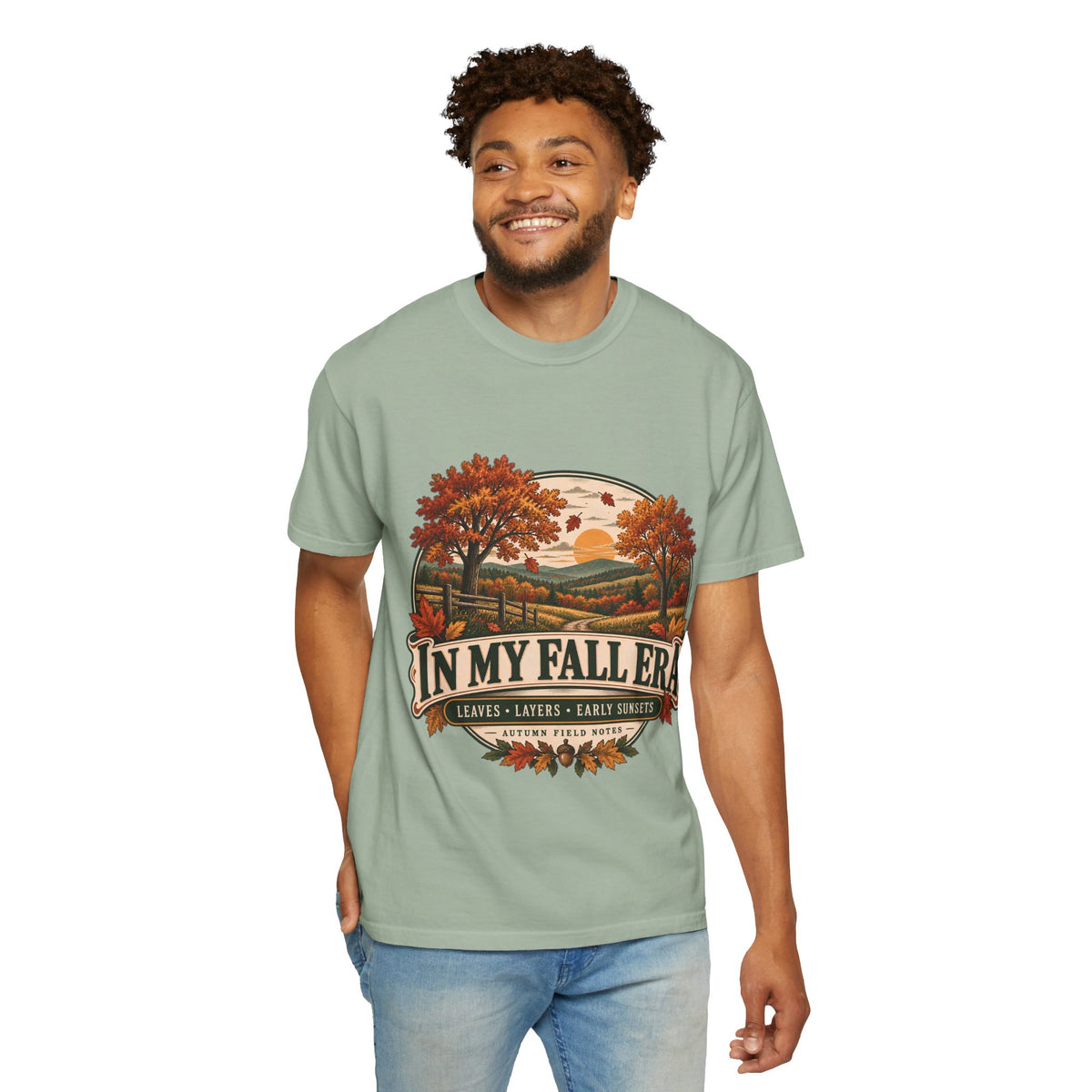 In My Fall Era Autumn Comfort Colors Graphic T-Shirt
