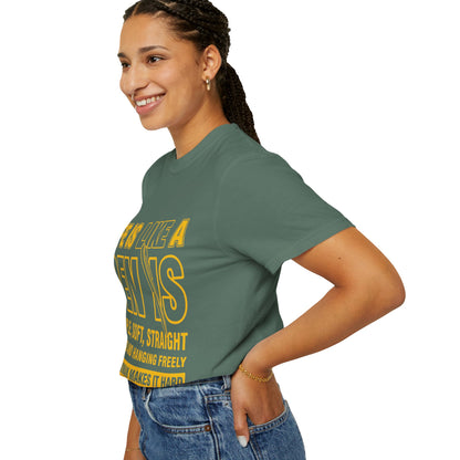 Life Is Like a Penis Adult Humor Comfort Colors T-Shirt