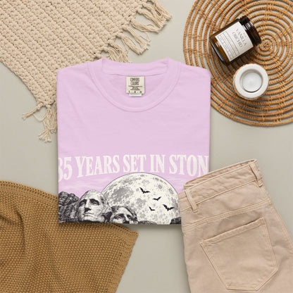 85 Years Set in Stone Mount Rushmore Comfort Colors Tee