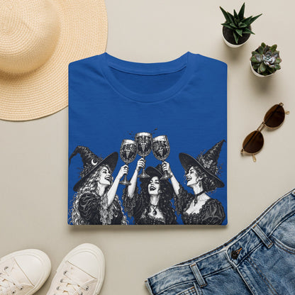 Coven Meeting Witch Wine T-Shirt