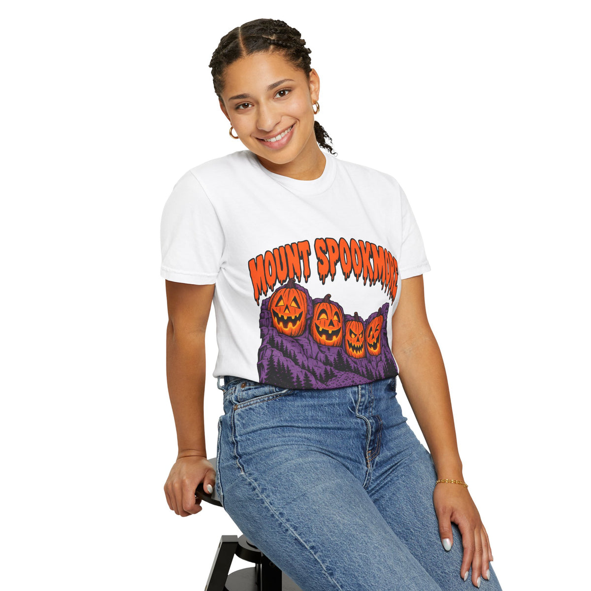 Mount Spookmore Halloween Comfort Colors T-Shirt
