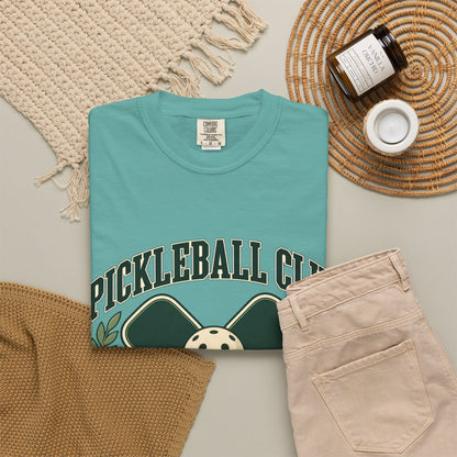 Pickleball Club Court Time Over Screen Time Comfort Colors Tee