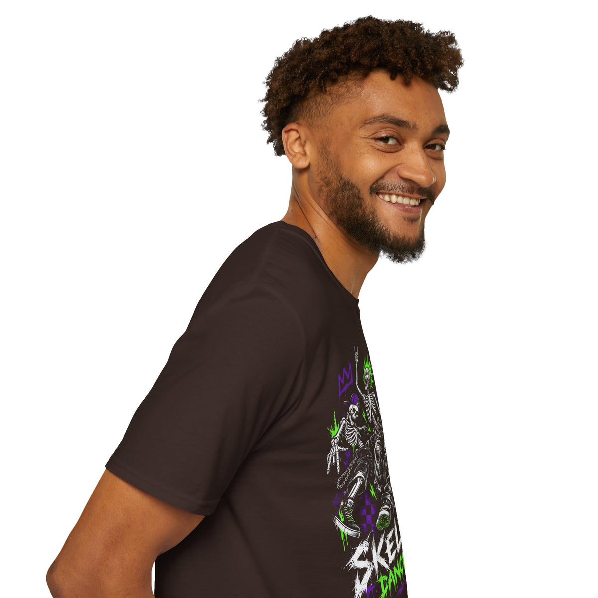 90s Skateboarding Skeleton Dance Crew T-Shirt