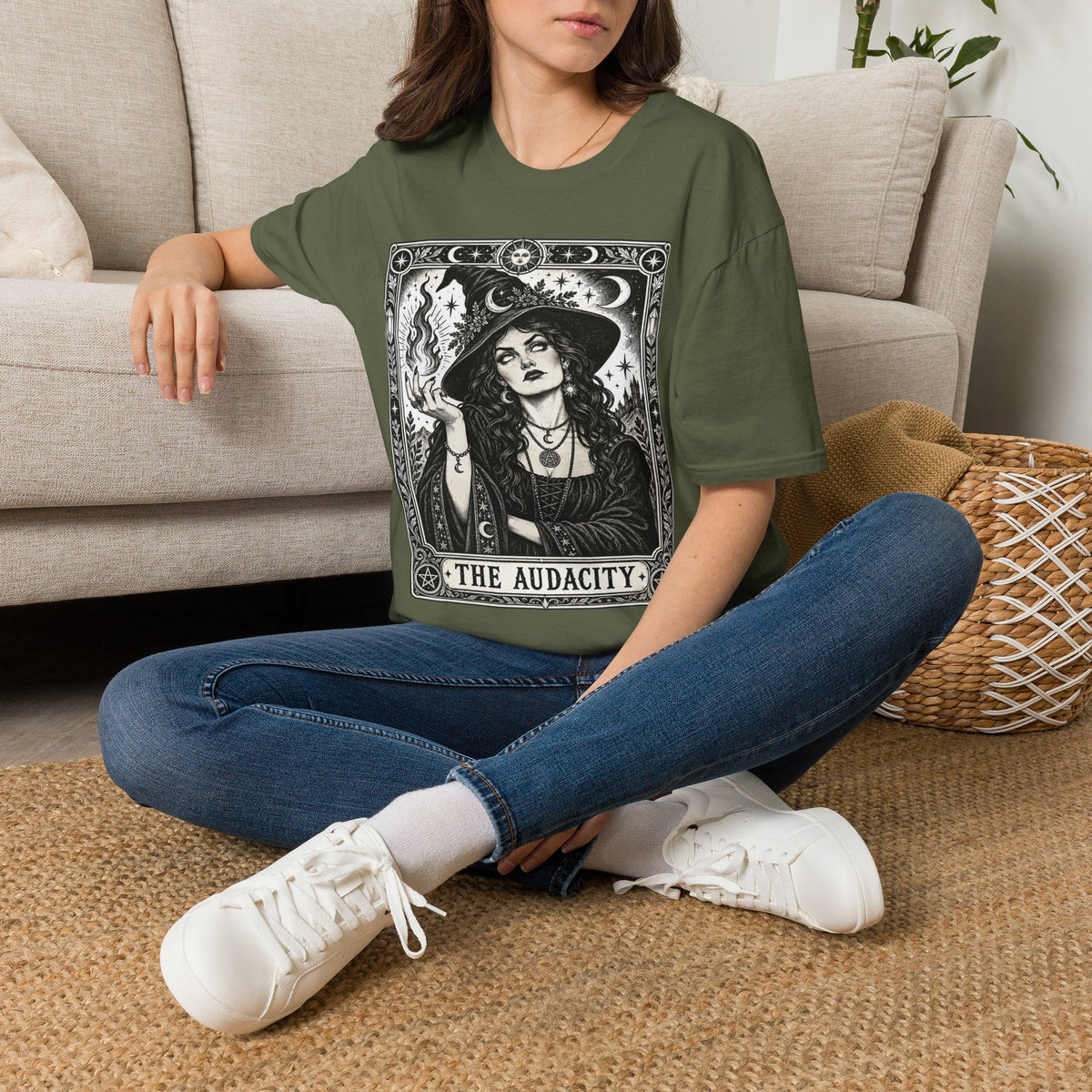 The Audacity Tarot Card T-Shirt