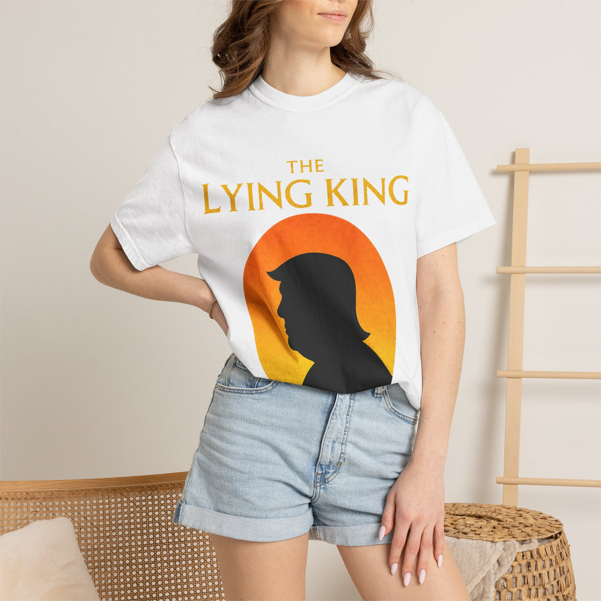 The Lying King Political Satire Comfort Colors T-Shirt