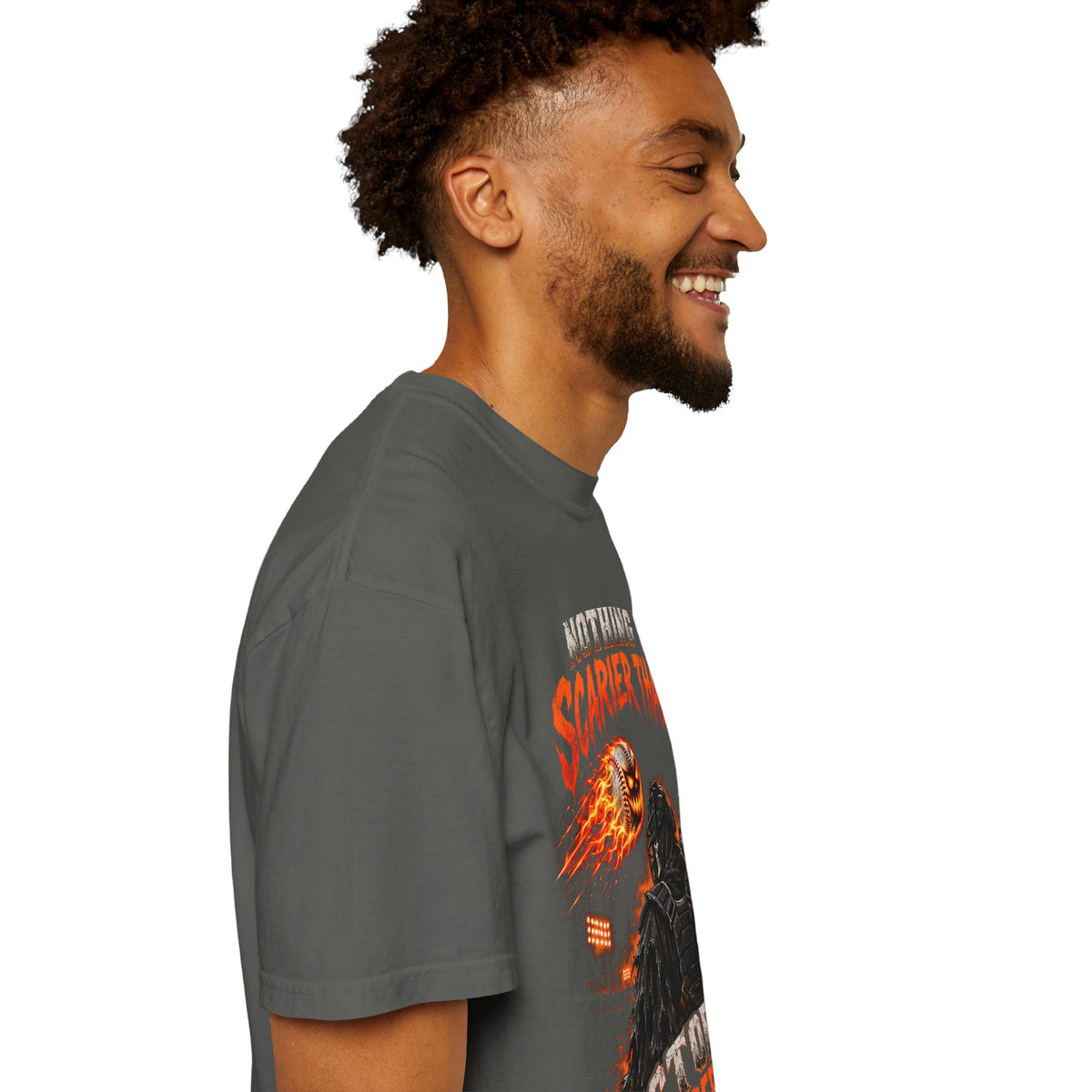 October Baseball Halloween Comfort Colors Graphic T-Shirt