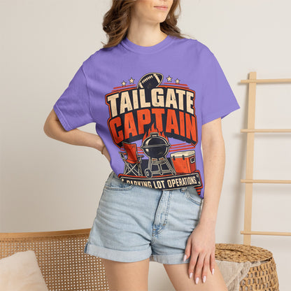 Tailgate Captain Football Game Day Comfort Colors T-Shirt
