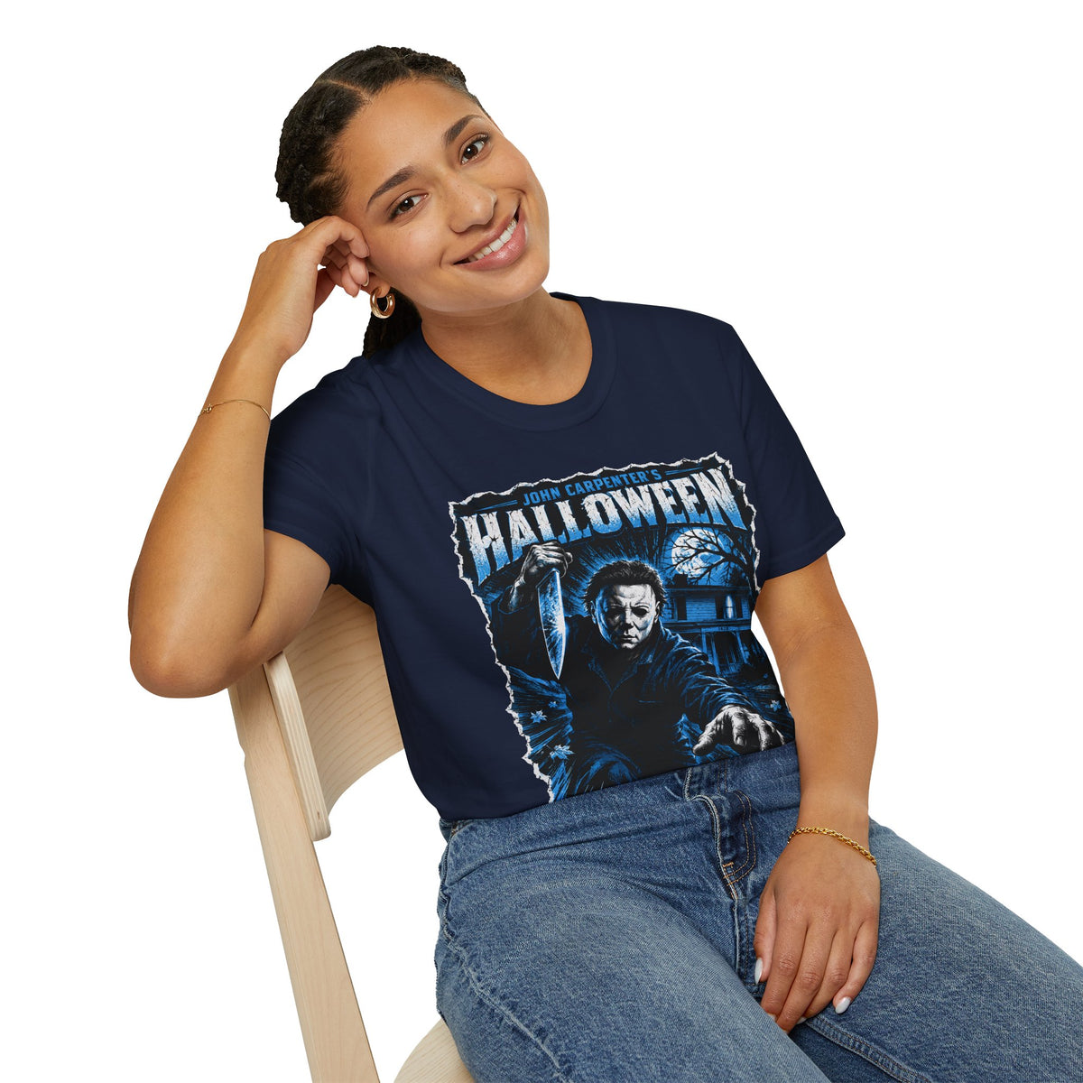 John Carpenter's Halloween Comic Book Style Shirt