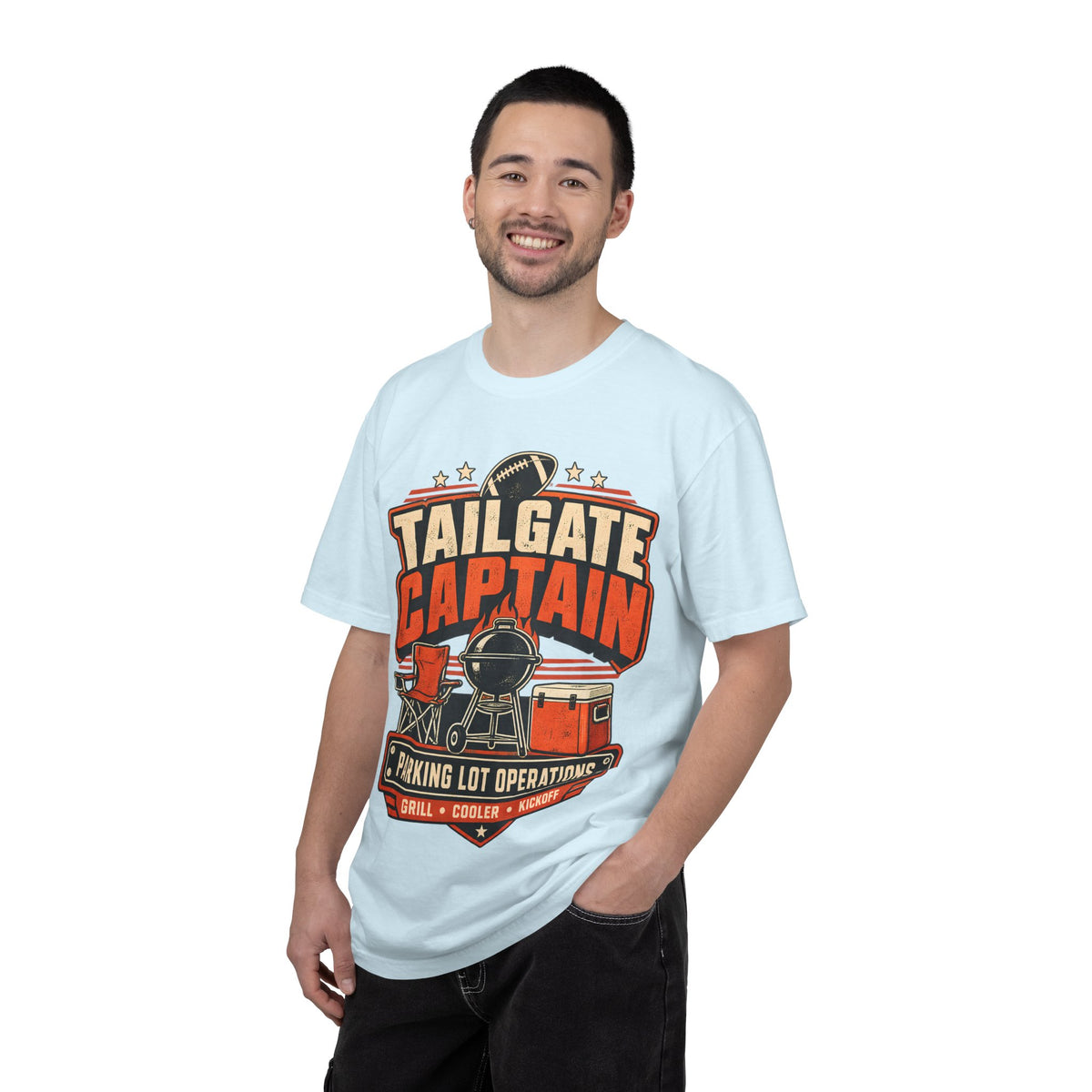 Tailgate Captain Football Game Day Comfort Colors T-Shirt