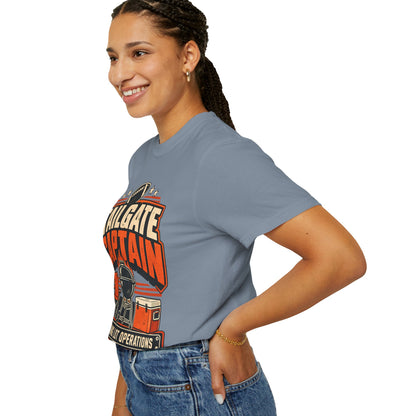 Tailgate Captain Football Game Day Comfort Colors T-Shirt