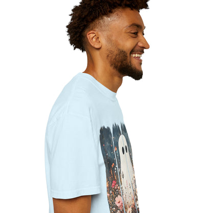 Floral Ghost Wildflower Halloween Comfort Colors T-Shirt