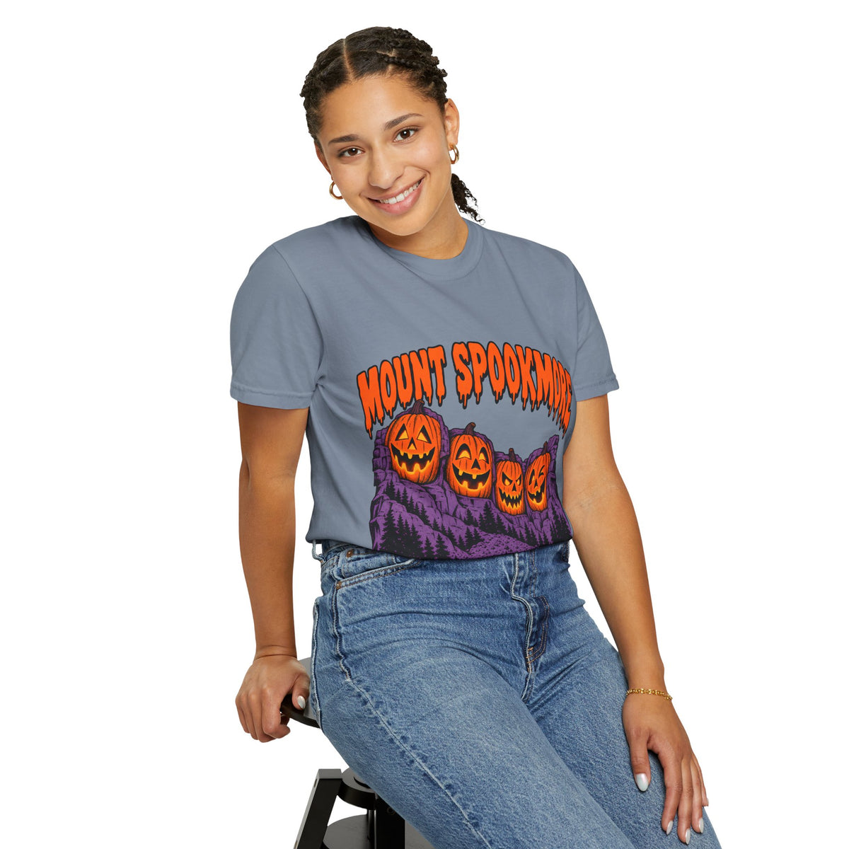Mount Spookmore Halloween Comfort Colors T-Shirt