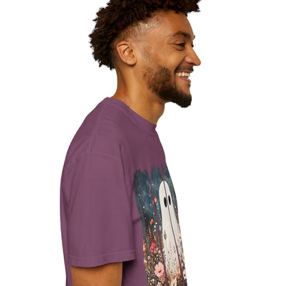 Floral Ghost Wildflower Halloween Comfort Colors T-Shirt