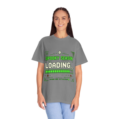 Spooky Season Loading Gamer Halloween Comfort Colors Tee