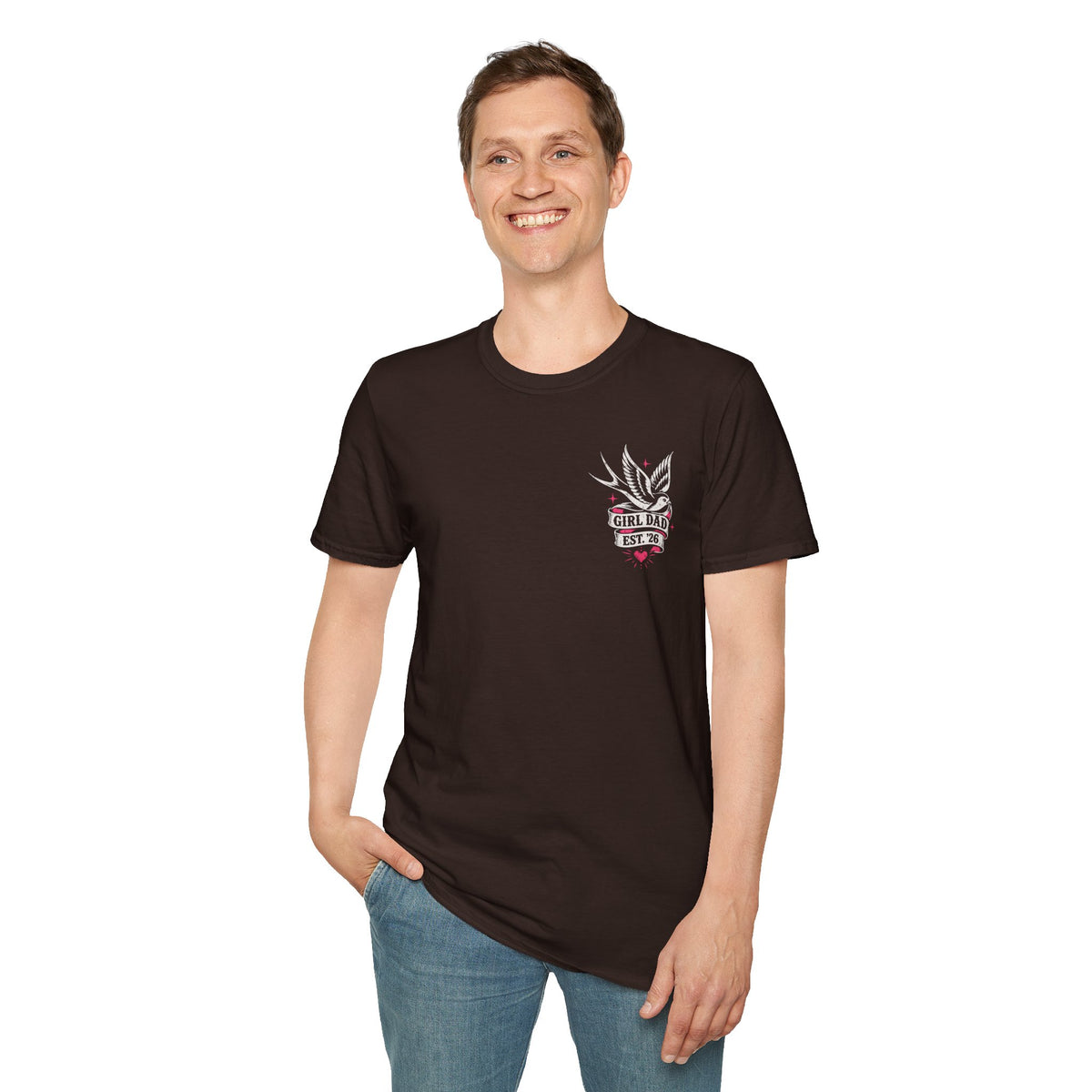 Raising Rebels Girl Dad Biker Graphic Tee