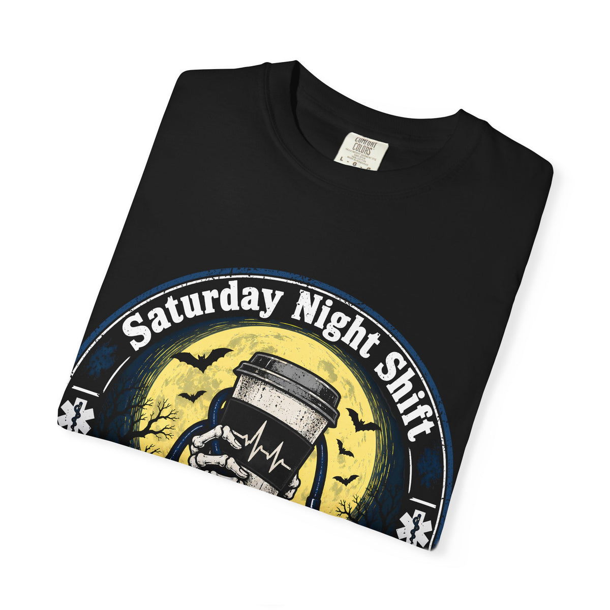 Saturday Night Shift Halloween 2026 Comfort Colors Tee