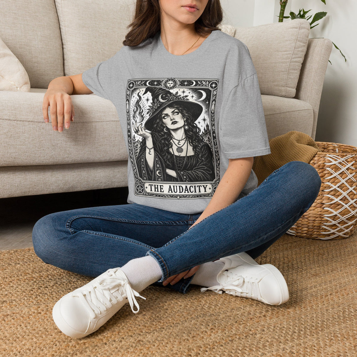 The Audacity Tarot Card T-Shirt