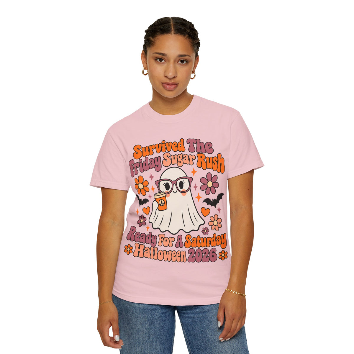 Friday Sugar Rush Halloween 2026 Comfort Colors Tee