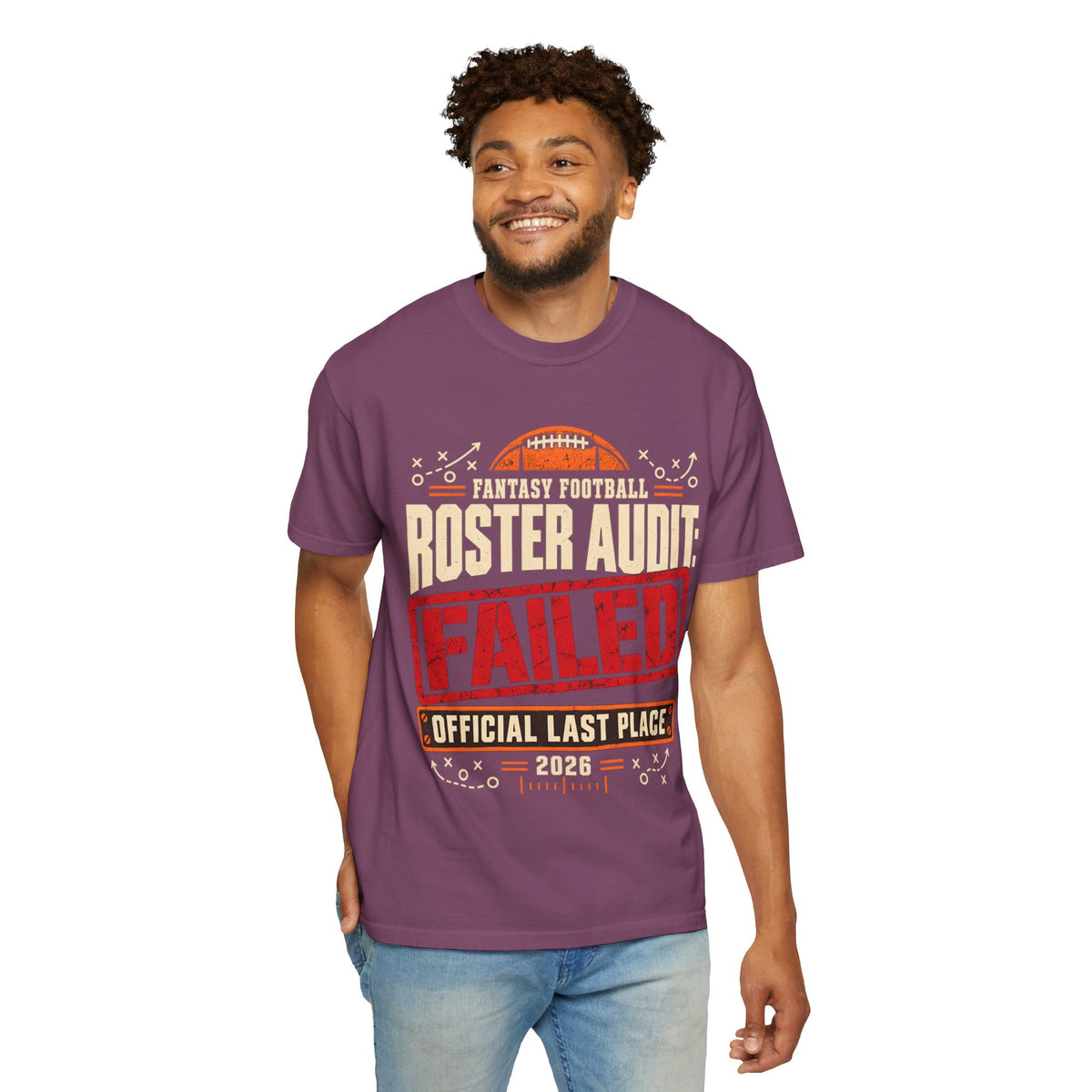 Fantasy Football Roster Audit Failed 2026 Comfort Colors Tee