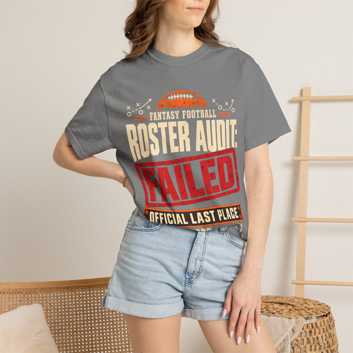 Fantasy Football Roster Audit Failed 2026 Comfort Colors Tee