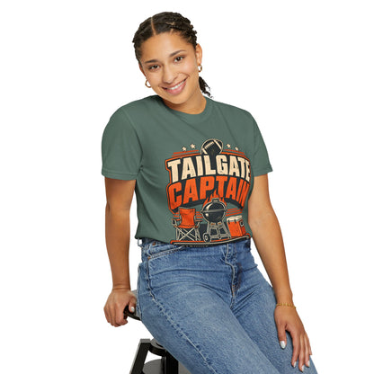 Tailgate Captain Football Game Day Comfort Colors T-Shirt