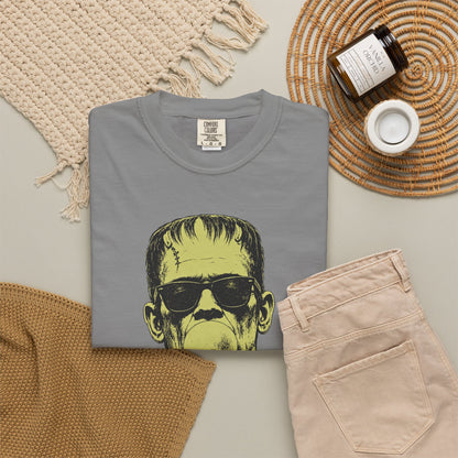 Frankenstein Bubblegum Peace Sign Comfort Colors T-Shirt