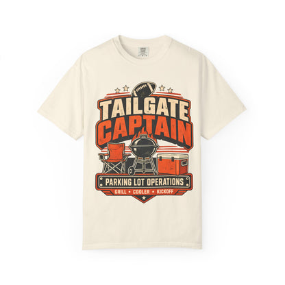Tailgate Captain Football Game Day Comfort Colors T-Shirt