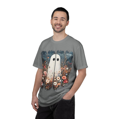 Floral Ghost Wildflower Halloween Comfort Colors T-Shirt