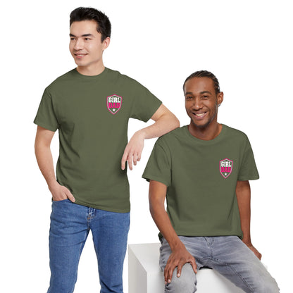 Girl Dad I Raise Strong Girls Graphic Tee
