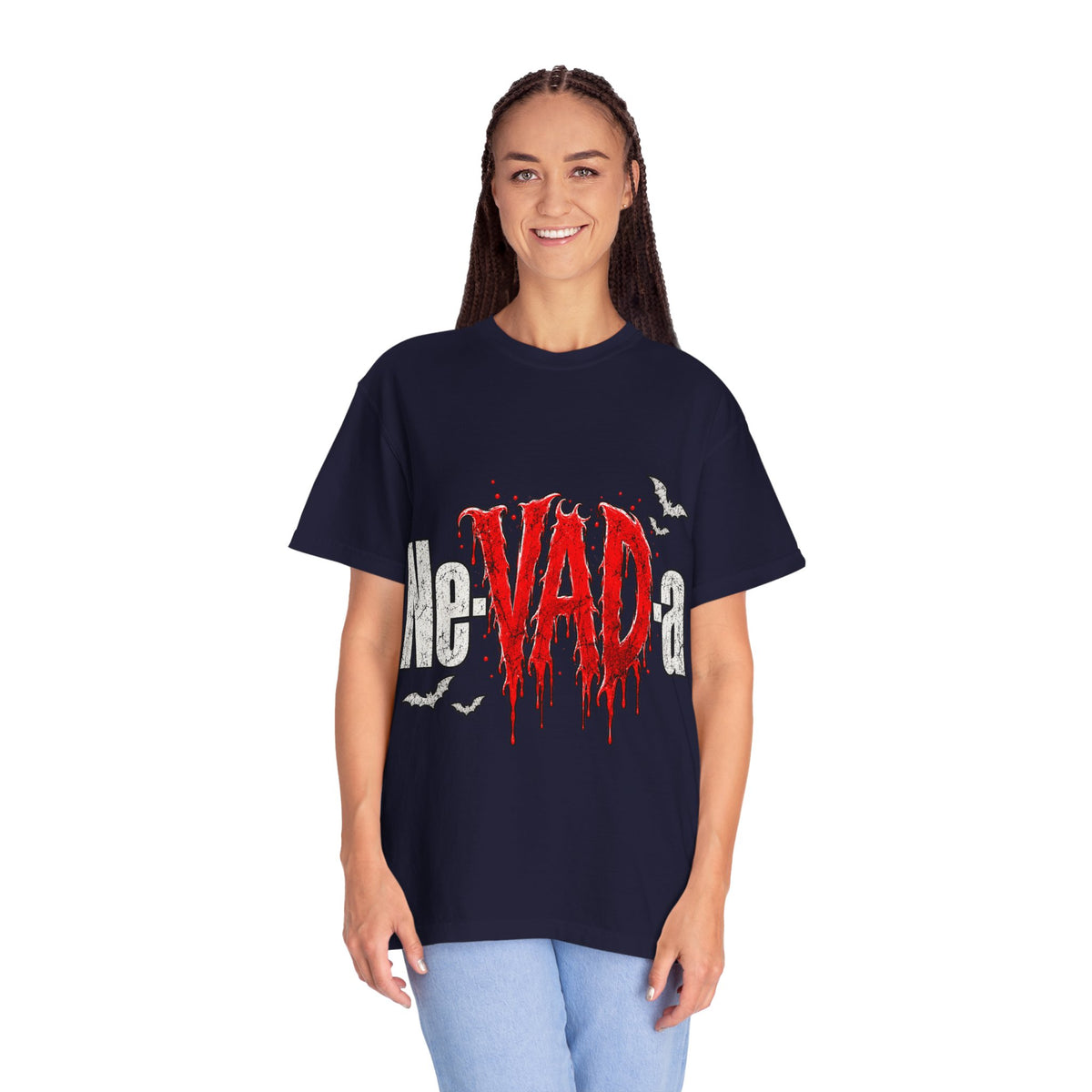 Nevada Horror Drip Halloween Comfort Colors T-Shirt
