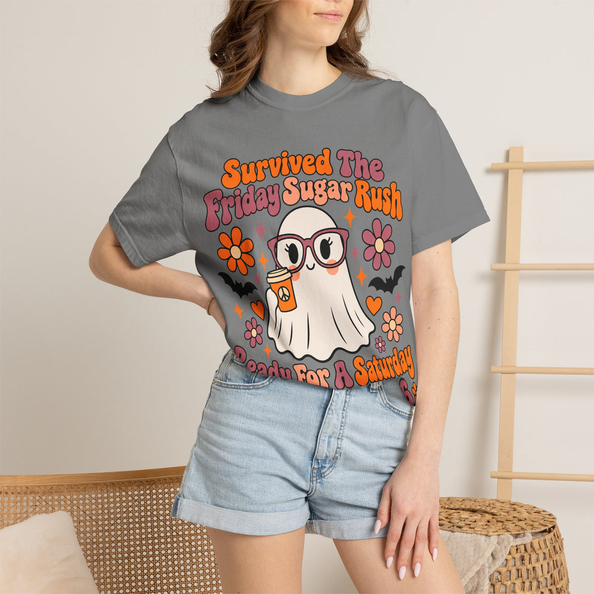 Friday Sugar Rush Halloween 2026 Comfort Colors Tee
