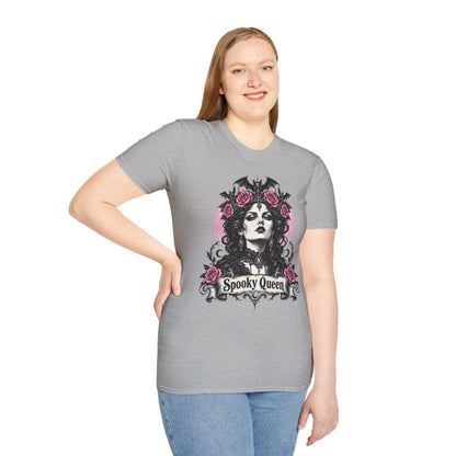 Pink Spooky Queen Pastel Gothic Glamour Witch T-Shirt