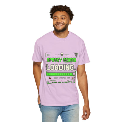 Spooky Season Loading Gamer Halloween Comfort Colors Tee