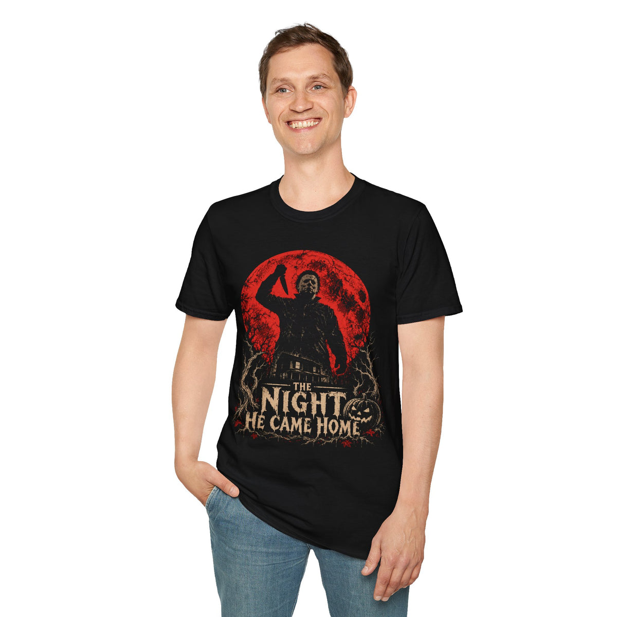Vintage Michael Myers Halloween Shirt - The Night He Came Home