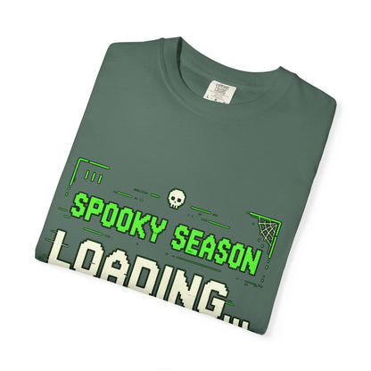 Spooky Season Loading Gamer Halloween Comfort Colors Tee