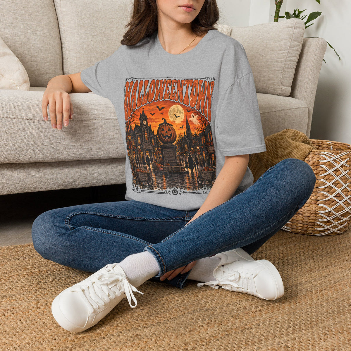 Vintage Halloweentown Est 1998 Graphic T-Shirt