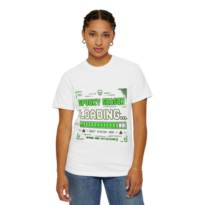 Spooky Season Loading Gamer Halloween Comfort Colors Tee