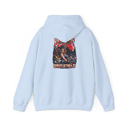 Raccoon City After Midnight Halloween Gildan 18500 Hoodie